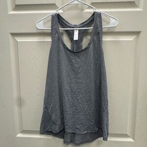 Yogalicious Heather Gray Racerback Tank